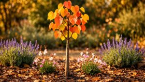 Arbre de Judée, lavande, gaura : 5 plantes à mettre en terre en octobre pour traverser l'été sans arrosage au jardin