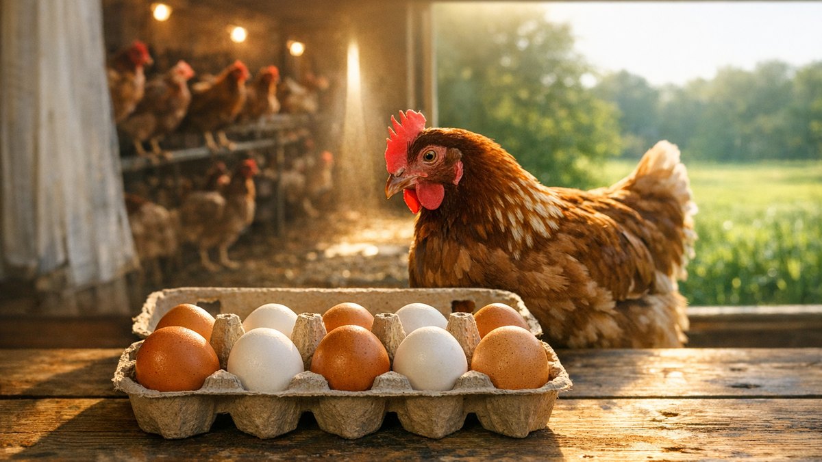 Elle achète des œufs « élevées au sol » depuis douze ans par souci des poules : sa nièce lui montre qu'elles ne voient jamais le jour