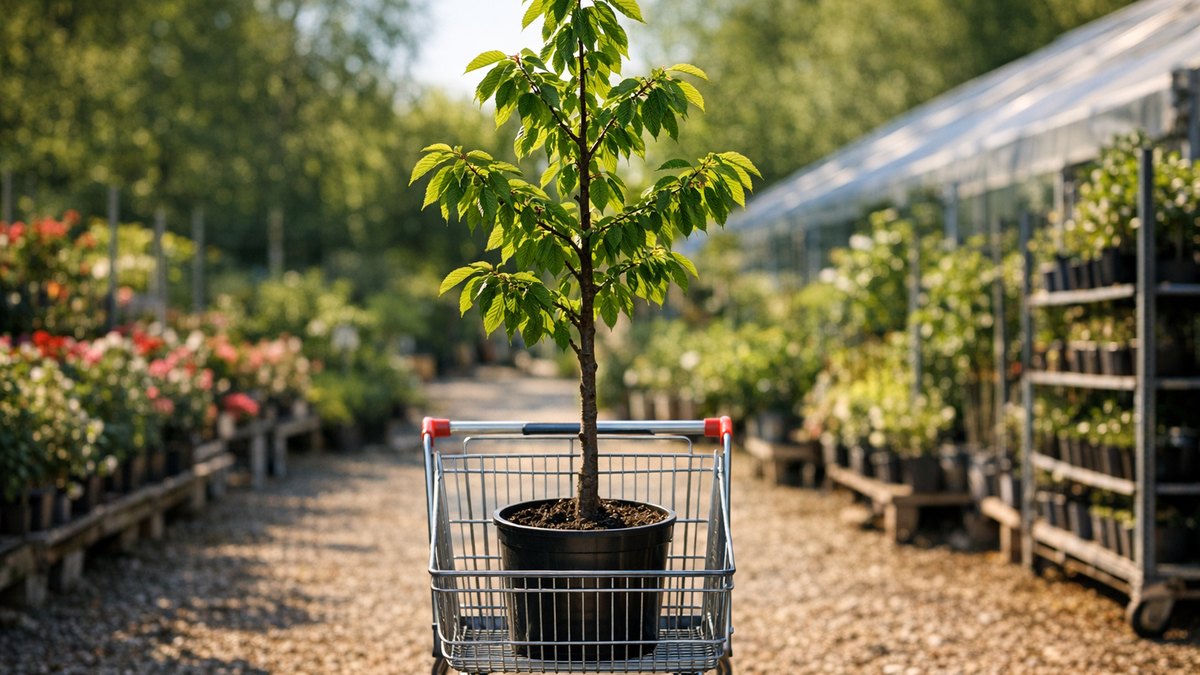 Elle achète un cerisier de deux mètres en jardinerie près de Tours : trois ans plus tard, le petit scion du voisin le dépasse déjà