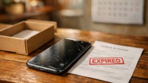 Elle achète un smartphone reconditionné à Lille pour éviter le neuf : dix mois plus tard, le vendeur lui oppose une garantie expirée