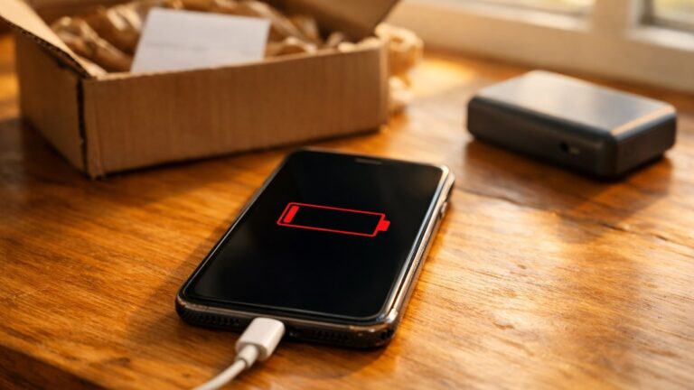 Elle achète un smartphone reconditionné pour éviter le neuf : dix mois plus tard, la batterie lâche et le vendeur parle d'usure normale