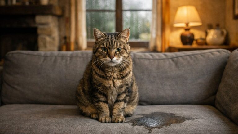 Elle adopte un chaton pour égayer sa vieille chatte près de Poitiers : quinze jours plus tard, c'est l'aînée qui urine sur le canapé