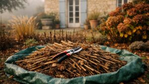Elle coupe à ras toutes les tiges sèches de son massif fin octobre : au printemps, ses rosiers se couvrent de pucerons sans une seule coccinelle