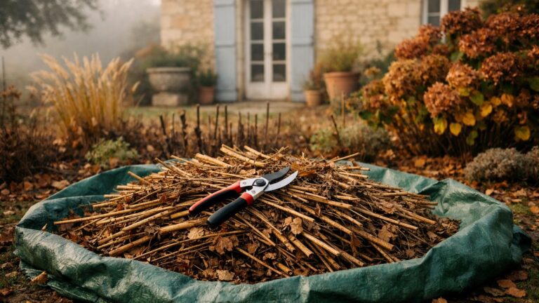 Elle coupe à ras toutes les tiges sèches de son massif fin octobre : au printemps, ses rosiers se couvrent de pucerons sans une seule coccinelle