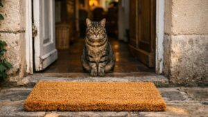 Elle déplace la litière de son chat dans la buanderie près de Tours : une semaine plus tard, il urine sur le paillasson de l'entrée