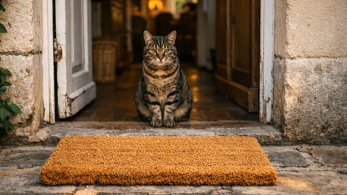 Elle déplace la litière de son chat dans la buanderie près de Tours : une semaine plus tard, il urine sur le paillasson de l'entrée
