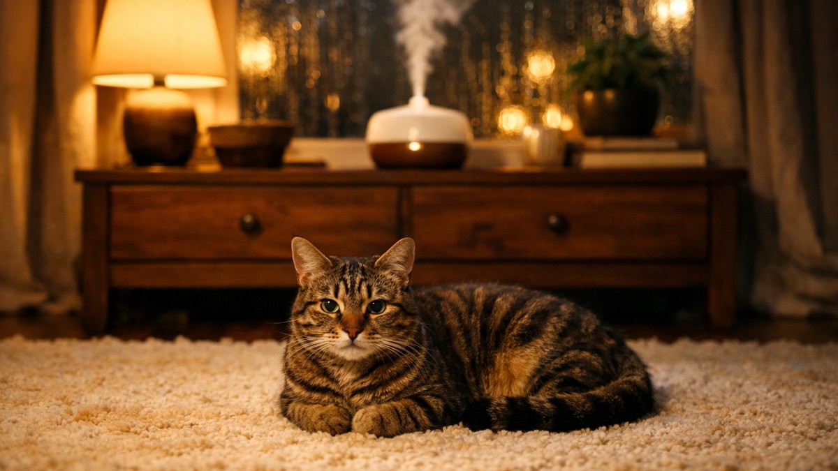 Elle diffuse de l'huile d'arbre à thé dans son salon près de Rouen : le soir même, son chat bave et titube sur le tapis