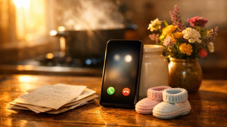 Elle envoie chaque semaine ses conseils à sa fille enceinte : en septembre, les appels se réduisent au dimanche, et ne durent plus que dix minutes