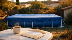 Elle laisse sa piscine hors-sol montée tout l'été dans son jardin près de Valence : en octobre, un courrier de la mairie réclame une déclaration