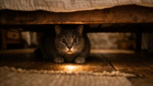 Elle met à sa chatte une demi-pipette antipuces du chien près de Niort : le soir même, la petite tremble et refuse de sortir de sous le lit