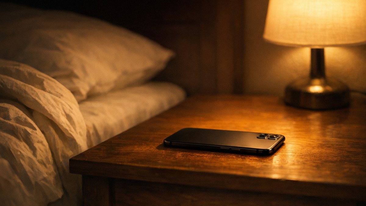 Elle pose son téléphone sur la table de nuit chaque soir : trois semaines plus tard, sa main le reprend encore sans qu'elle le voie