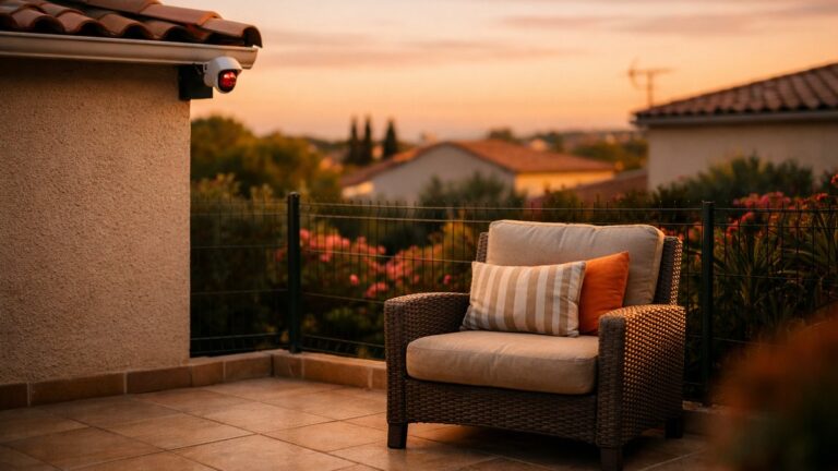 Elle prend son café sur sa terrasse près de Toulouse chaque soir : la caméra du voisin filmait aussi sa porte-fenêtre depuis trois semaines