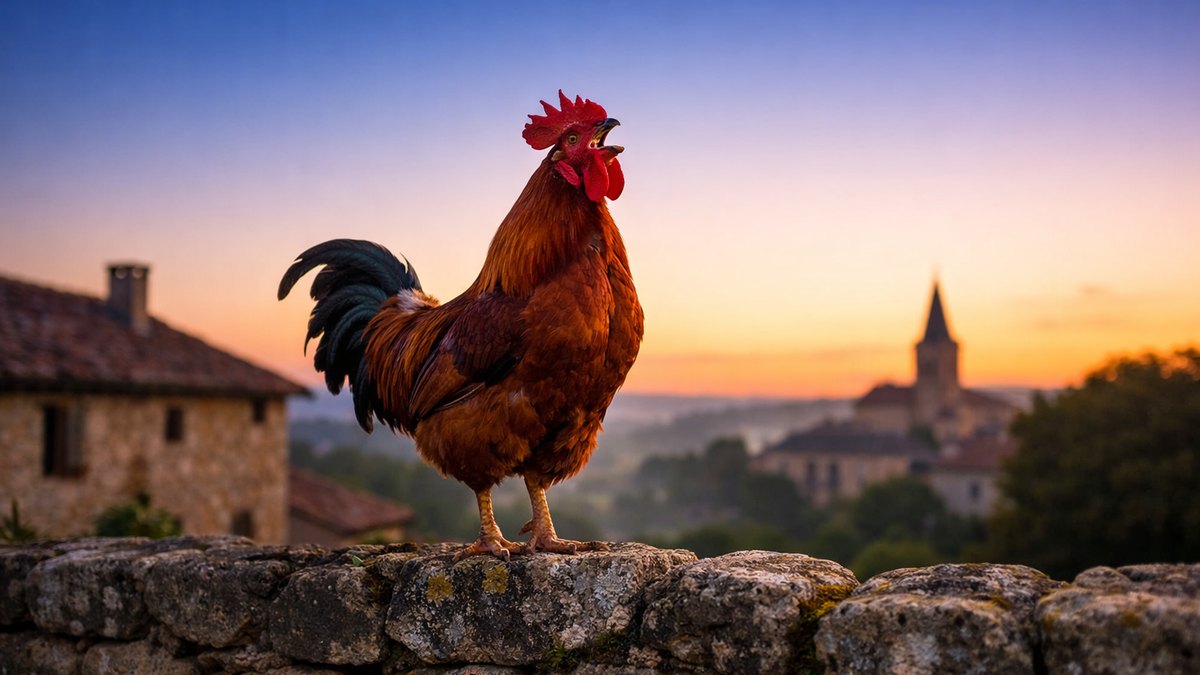 Elle quitte Bordeaux pour un village du Gers et écrit au maire contre un coq : la réponse de la mairie tient en une seule ligne