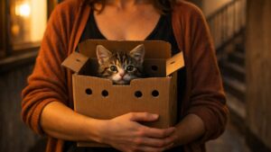 Elle récupère un chaton gratuit via une annonce de voisinage à Clermont-Ferrand : chez le vétérinaire, le lecteur ne trouve aucune puce sous la peau