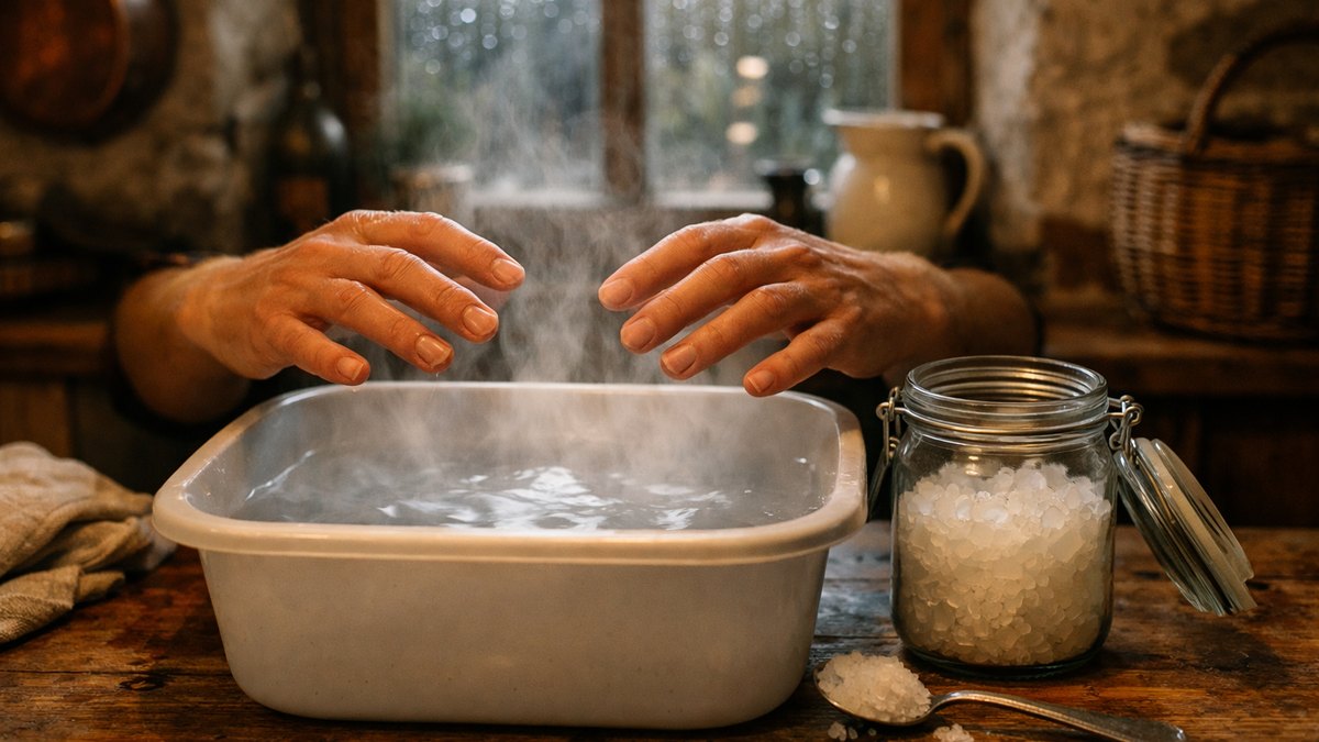 Elle récure sa cuisine de Quimper aux cristaux de soude, mains nues : le soir même, le bout de ses doigts commence à peler