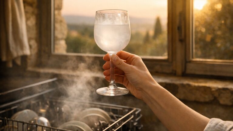 Elle remplace le sel de son lave-vaisselle par du bicarbonate près de Nîmes : deux mois plus tard, chaque verre sort voilé d'un film blanc