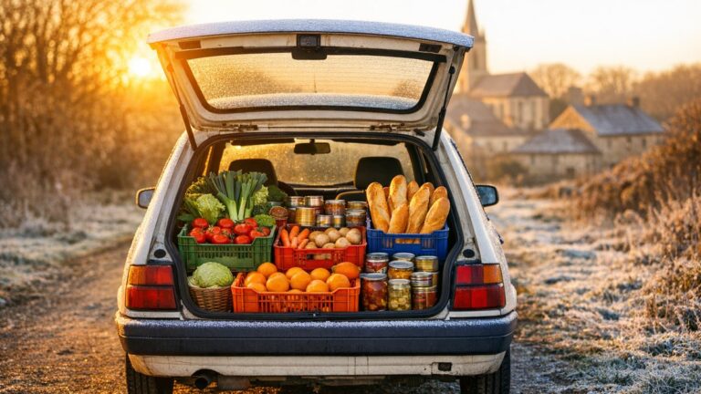 Elle roule quarante kilomètres chaque samedi pour l'épicerie solidaire de Tours : une autre bénévole lui montre ce qu'elle laisse filer chaque année