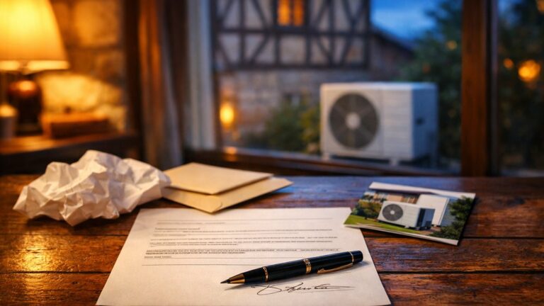 Elle signe le devis de sa pompe à chaleur un soir à Besançon : trois semaines plus tard, MaPrimeRénov' lui refuse toute aide