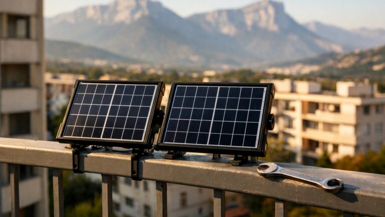 Il accroche deux panneaux solaires à son balcon de Grenoble : trois semaines plus tard, une lettre du syndic exige leur démontage