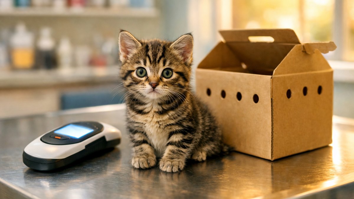 Il adopte un chaton gratuit trouvé sur une annonce près de Nantes : chez le vétérinaire, la puce affiche le nom d'une inconnue d'Orvault