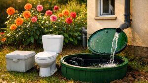 Il branche sa cuve d'eau de pluie sur les toilettes de la maison : l'été suivant, le service des eaux lui facture l'assainissement au forfait