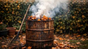 Il brûle ses feuilles mortes dans un vieux bidon un samedi d'octobre : une heure plus tard, son voisin lui parle d'une amende de 450 euros