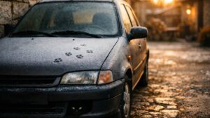 Il démarre sa voiture chaque matin de novembre près de Besançon : un miaulement monte un jour de sous le capot encore tiède