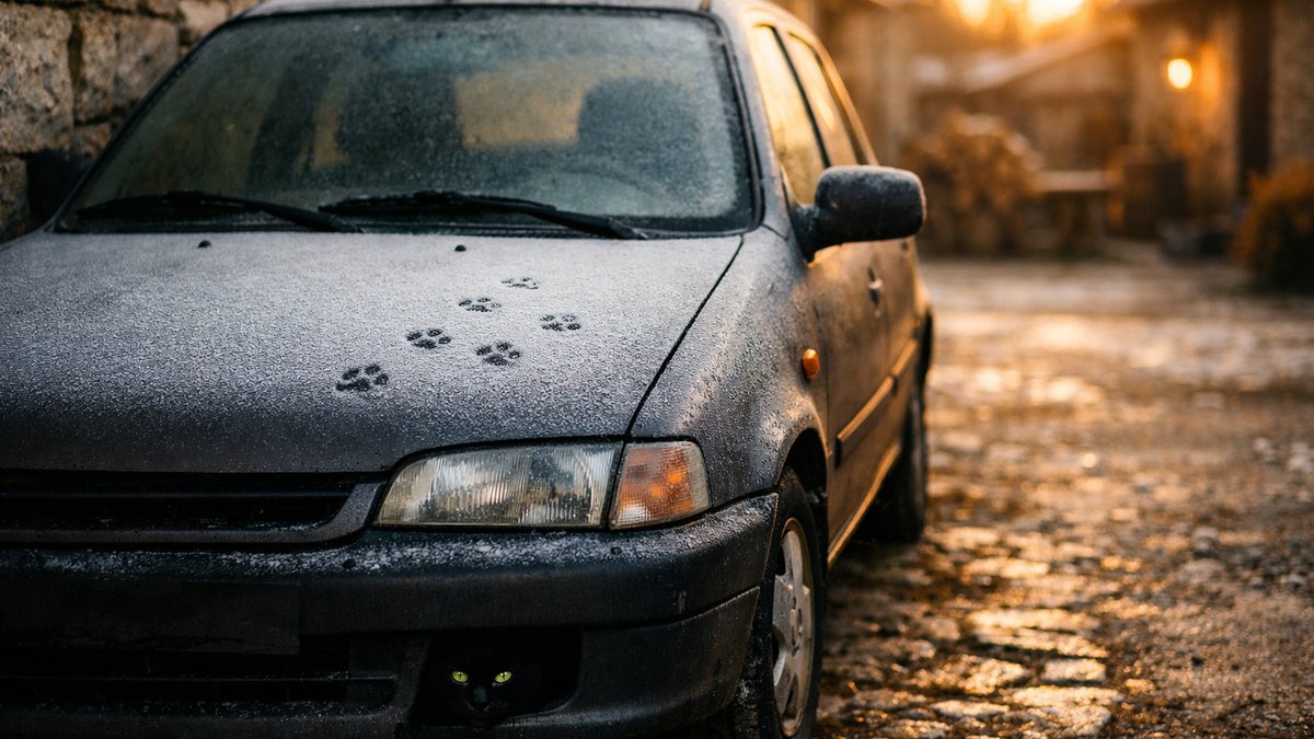 Il démarre sa voiture chaque matin de novembre près de Besançon : un miaulement monte un jour de sous le capot encore tiède