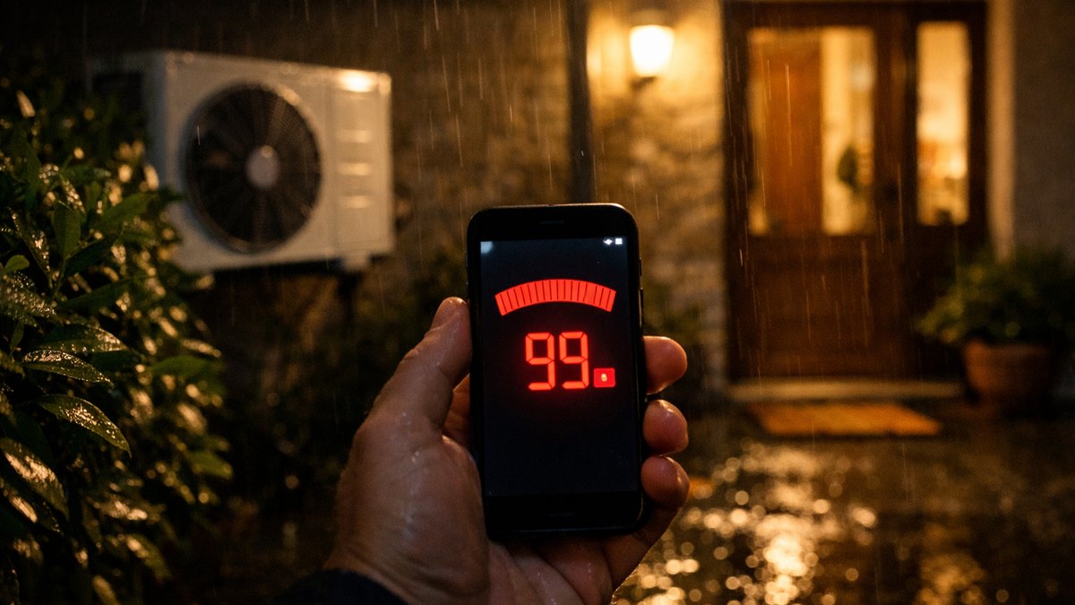 Il fait poser une pompe à chaleur contre son mur près de Valence : en novembre, le voisin sonne avec un sonomètre allumé sur son téléphone