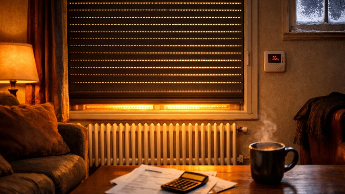 Il ferme ses volets jour et nuit tout l'hiver près de Dijon : sa facture de chauffage grimpe de 180 euros en une saison