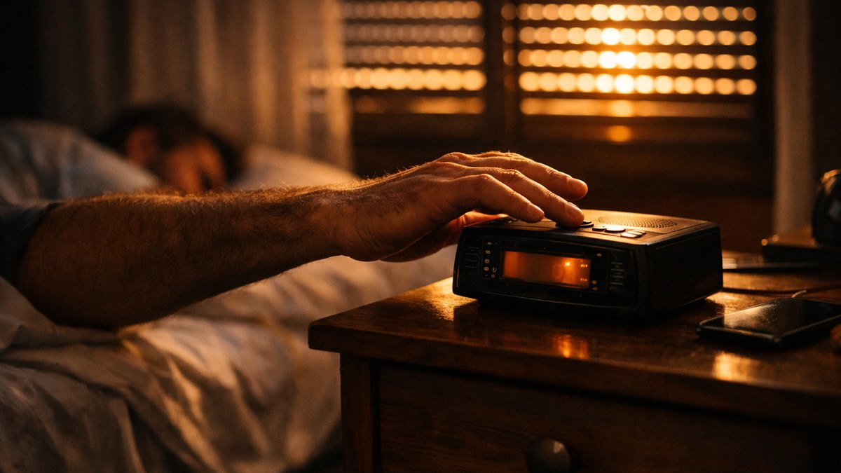 Il gagne une heure de sommeil dimanche près de Nancy : mercredi matin, il se réveille avant son réveil et tient à peine debout