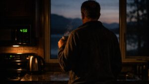 Il garde ses horaires de coucher après l'heure d'hiver près d'Annecy : une semaine plus tard, il ouvre les yeux chaque matin à cinq heures