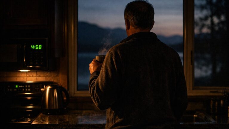 Il garde ses horaires de coucher après l'heure d'hiver près d'Annecy : une semaine plus tard, il ouvre les yeux chaque matin à cinq heures