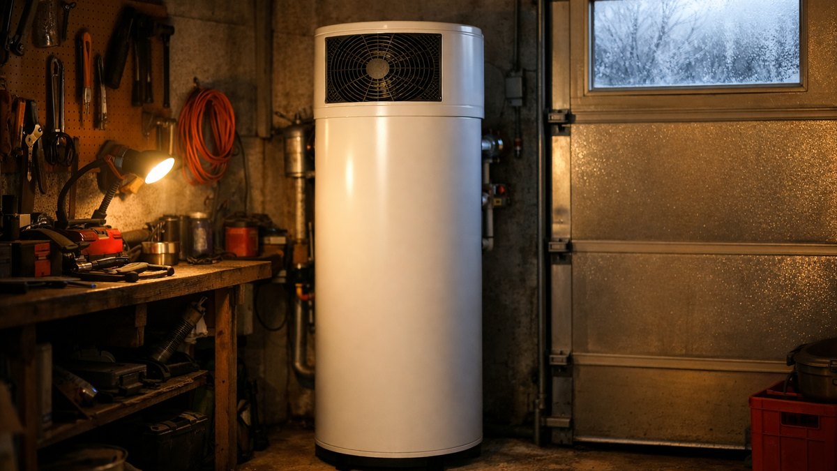 Il installe un chauffe-eau thermodynamique dans son garage près de Metz : en janvier, sa facture d'électricité ne baisse presque pas