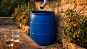 Il installe une cuve de 300 litres sous sa gouttière pour ses tomates : en juillet, il ne peut plus dîner sur sa terrasse sans être piqué