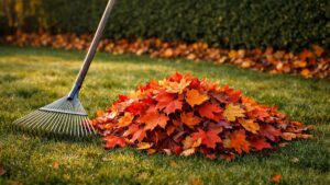 Il ramasse chaque octobre les feuilles mortes de sa pelouse près de Tours : au printemps, ses massifs nus lui réclament trois sacs de terreau