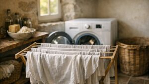 Il remplace sa lessive par du savon de Marseille râpé et lave tout à 30 °C : six mois plus tard, ses draps blancs ont viré au gris