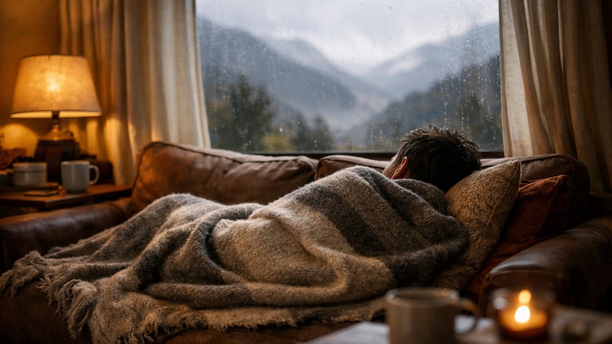 Il s'accorde une sieste d'une heure et demie chaque dimanche près de Chambéry : le soir venu, il se sent plus lourd qu'au réveil