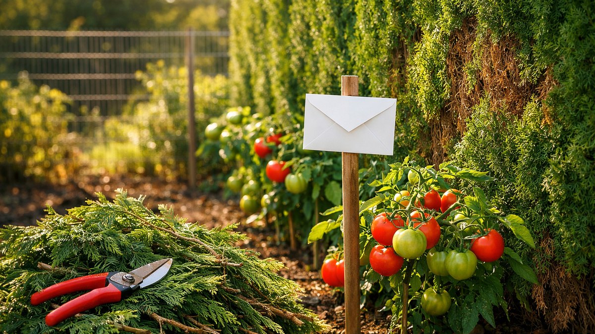 Il taille lui-même le thuya du voisin qui étouffe ses tomates : une semaine plus tard, une lettre recommandée l'accuse d'avoir abîmé la haie