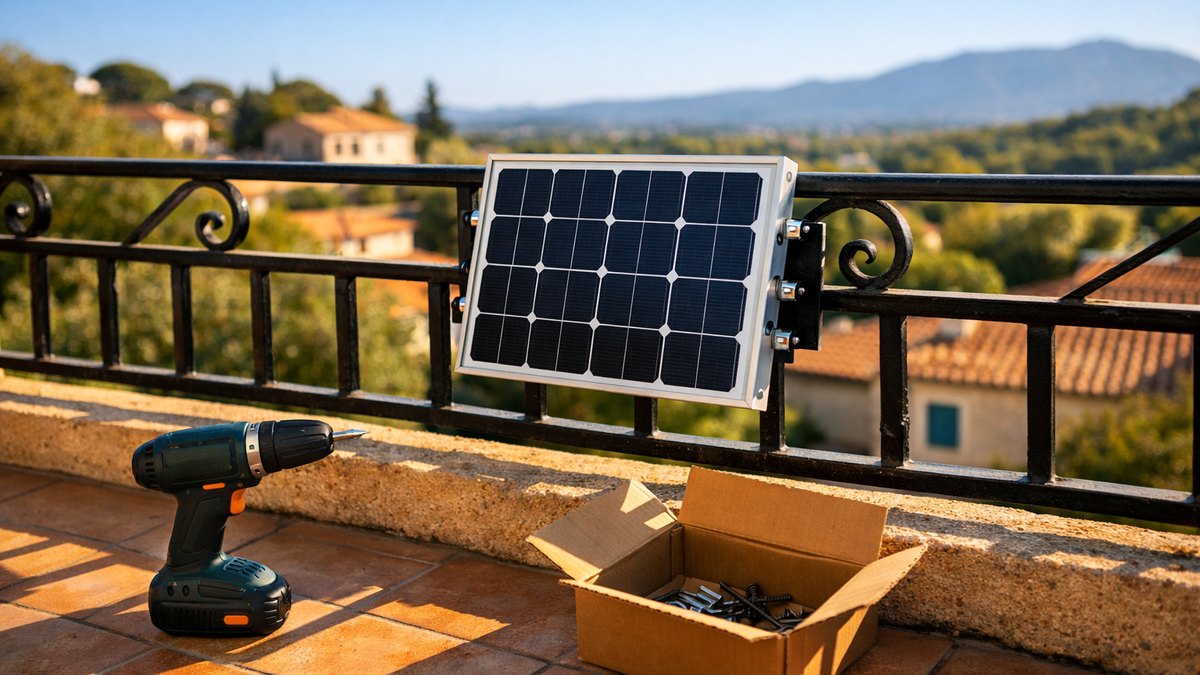 Il visse un kit solaire sur son balcon près de Marseille : trois mois plus tard, son voisin électricien lui pose une question sur Enedis