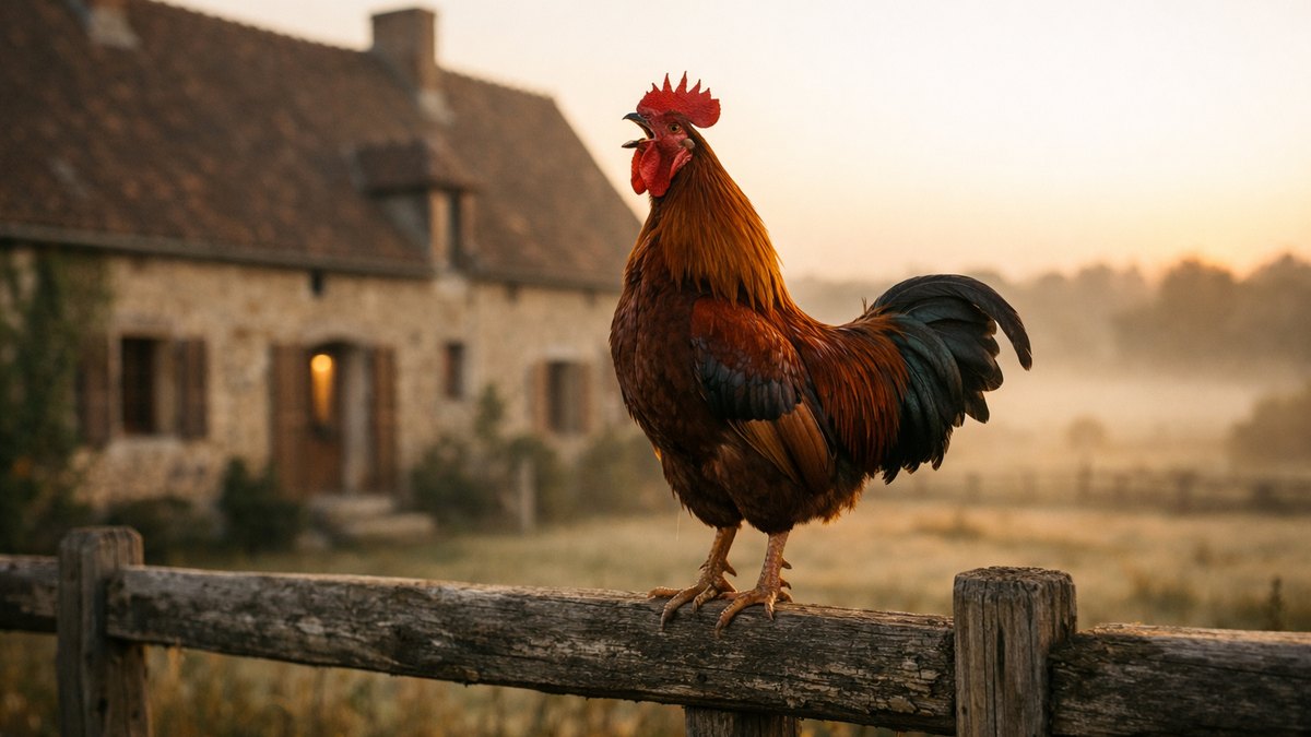 Ils quittent Paris pour une longère dans le Perche et veulent faire taire le coq : le voisin était là bien avant eux, et la loi aussi