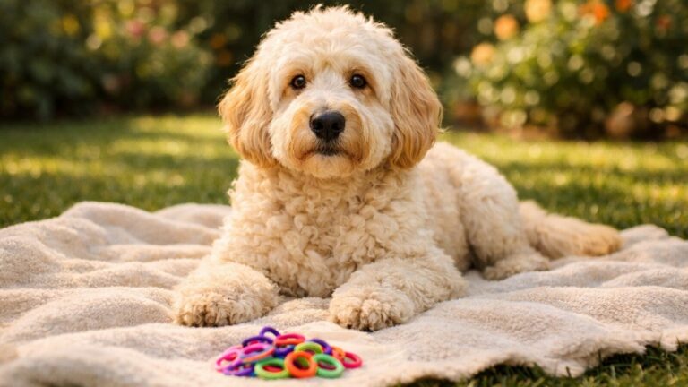 Près de Metz, un Labradoodle de 7 ans avait avalé entre 75 et 100 élastiques à cheveux sans que sa famille ne s'en aperçoive